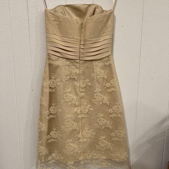 Norstdom DuSK Cream strapless dress - Picture 3 of 9